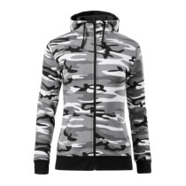 Mikina dámská Camo Zipper