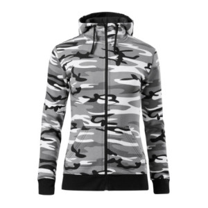 Mikina dámská Camo Zipper