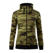 Mikina dámská Camo Zipper