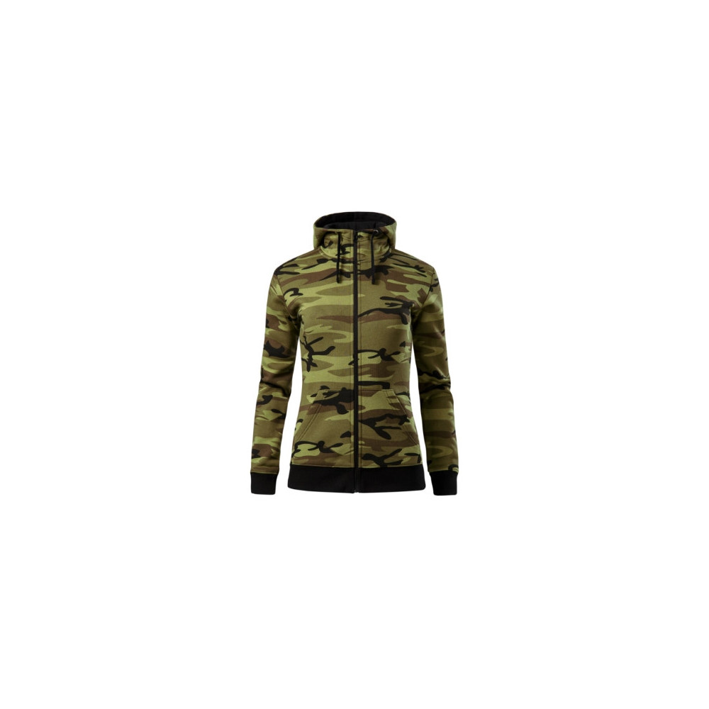 Mikina dámská Camo Zipper