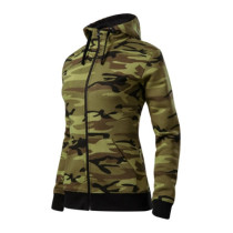 Mikina dámská Camo Zipper